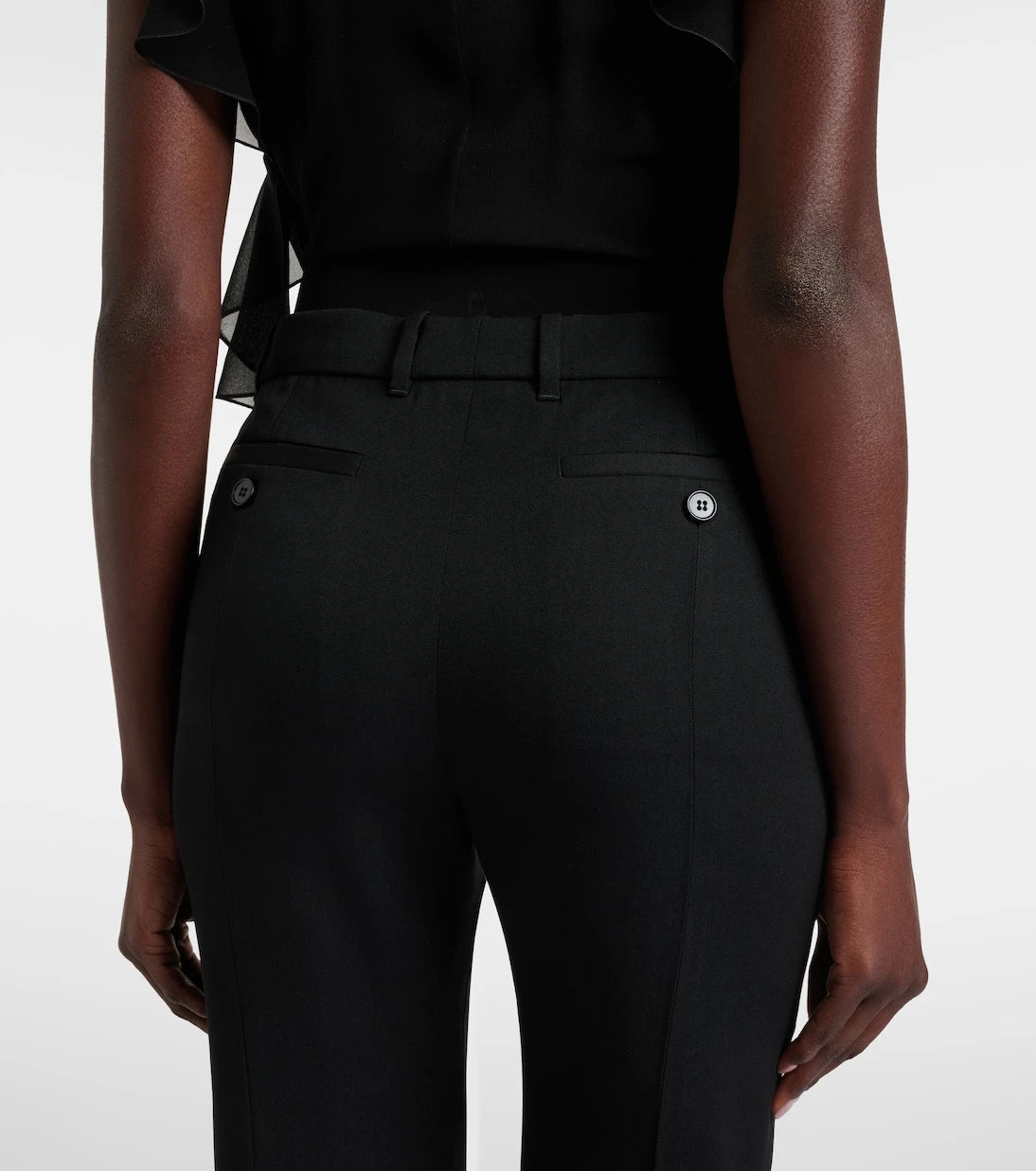 McQueen - Wool straight pants