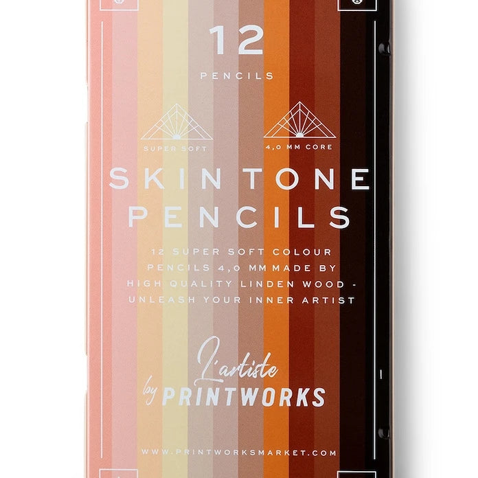 Printworks Комплект моливи в калъф (12 броя)