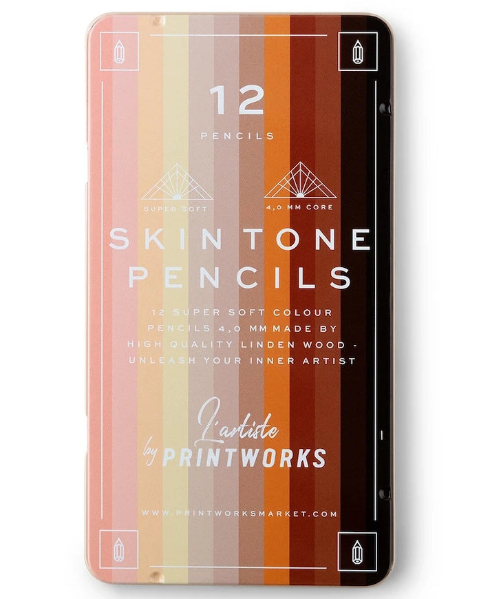 Printworks Kılıflı Kurşun Kalem Seti (12 Parça)
