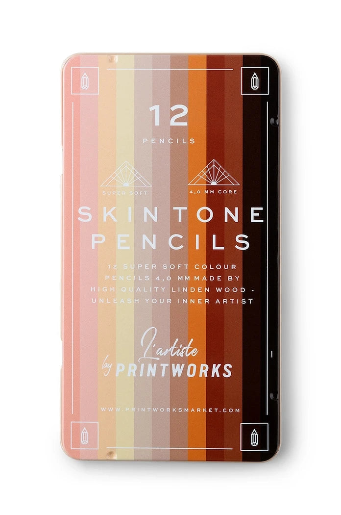 Printworks Kılıflı Kurşun Kalem Seti (12 Parça)