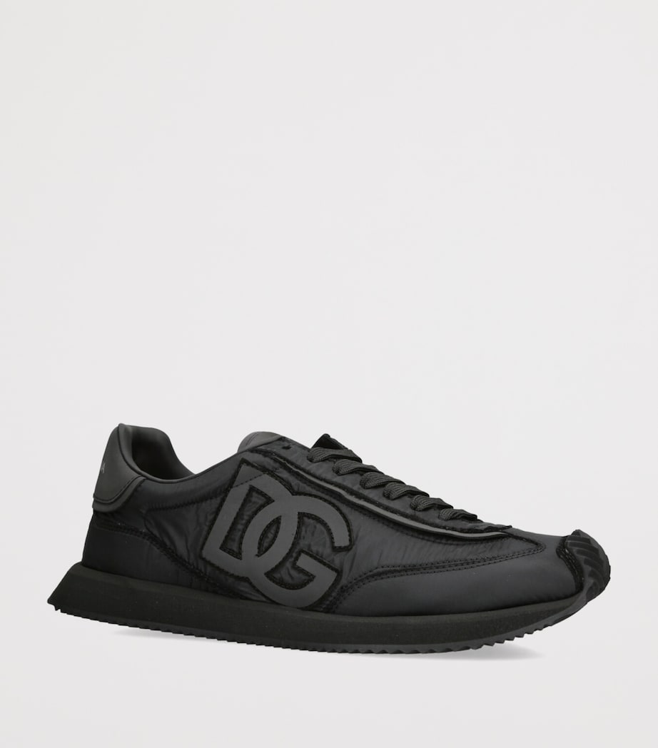 Dolce & Gabbana Leather Portofino Sneakers