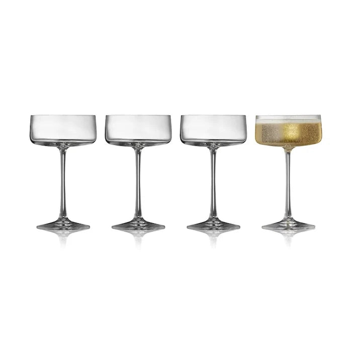 Lyngby Glas kristal şampanya kadehi seti 260 ml