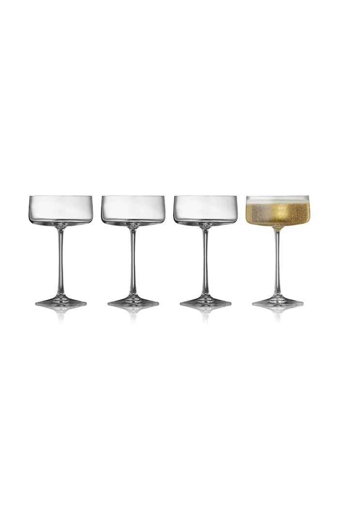 Lyngby Glas kristal şampanya kadehi seti 260 ml