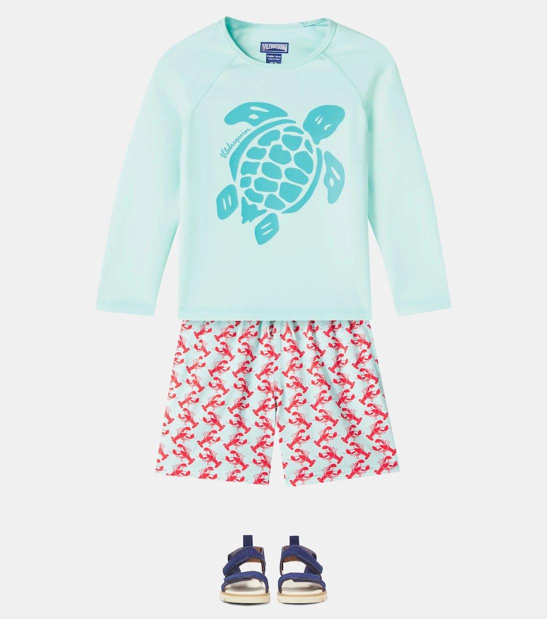 Vilebrequin Kids - Glassy-y printed rashguard top