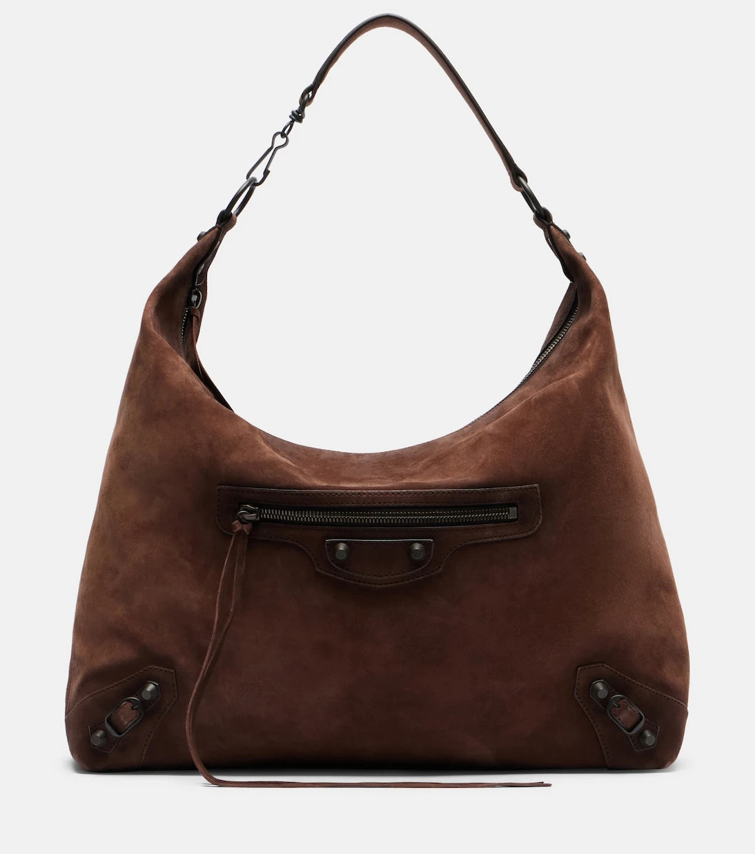 Balenciaga - Le City Medium suede tote bag