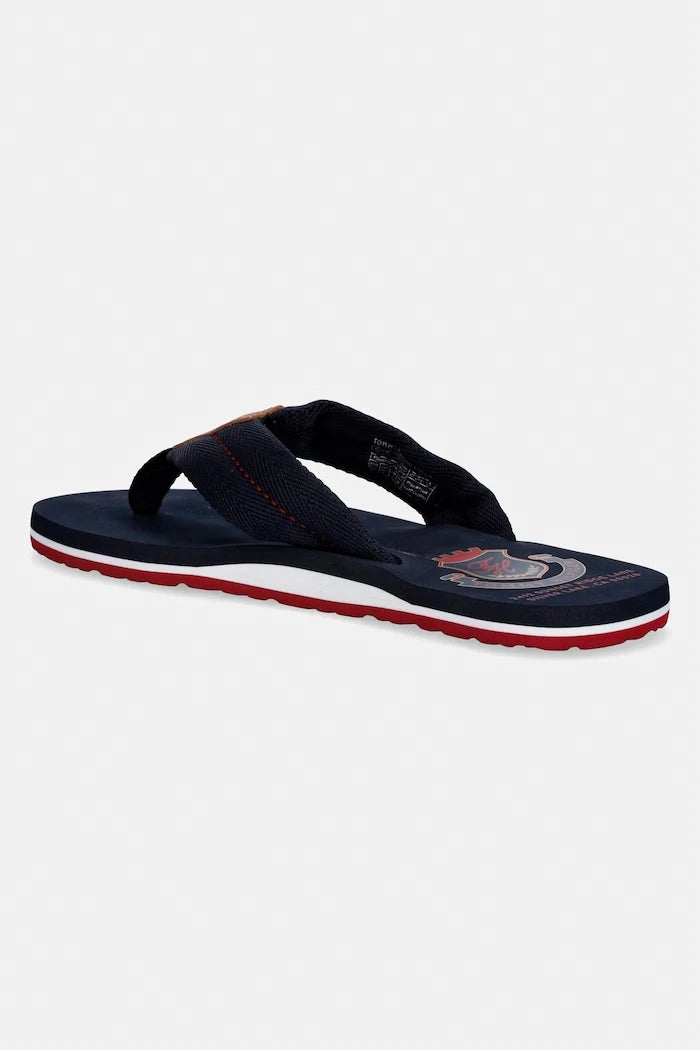 Tommy Hilfiger Erkek Parmak Arası Terlik PATCH HILFIGER BEACH SANDAL