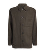 Yves Salomon Beige Wool-Cashmere Overshirt