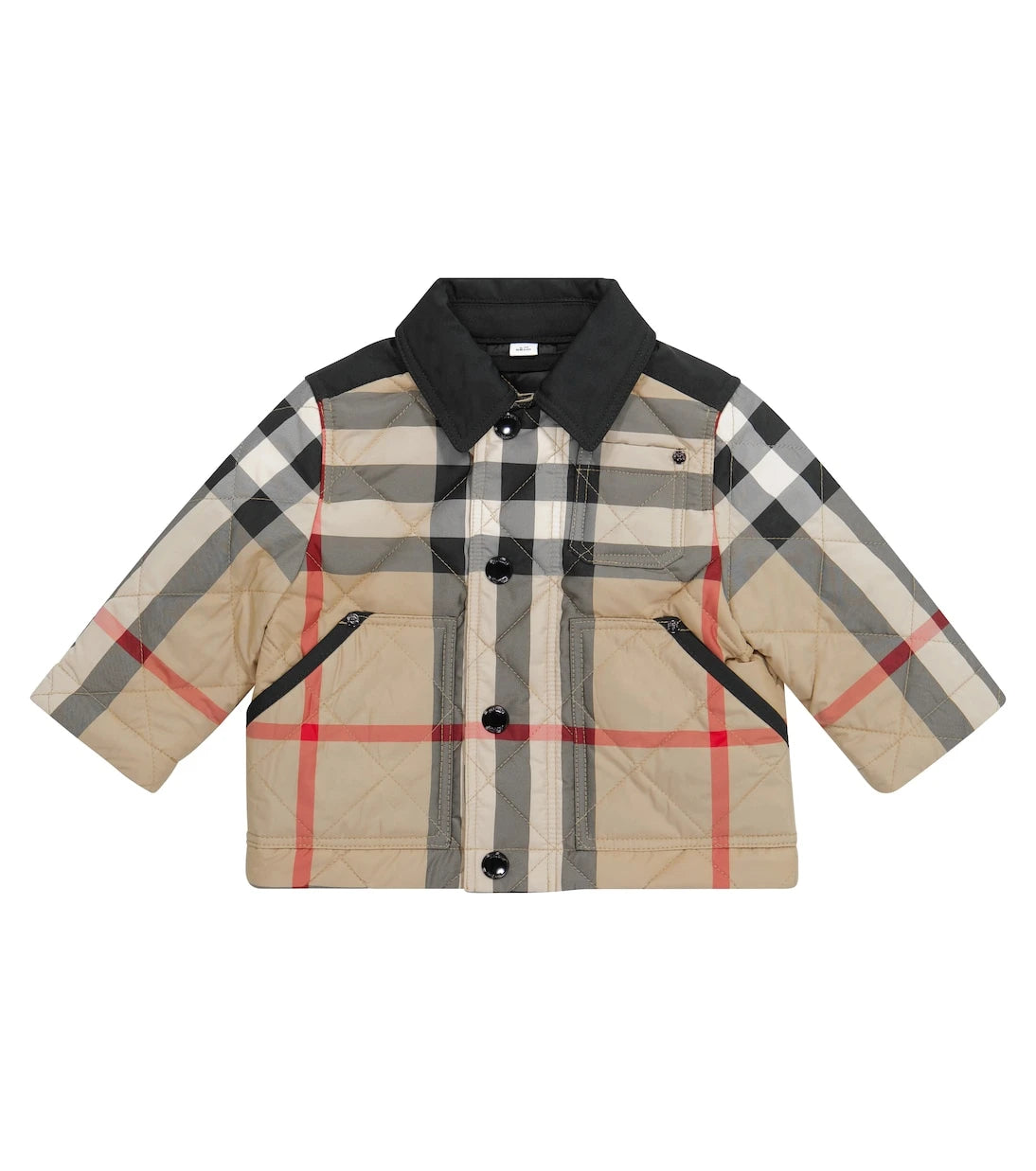 Burberry Kids - Baby Archive Check quilted jacket