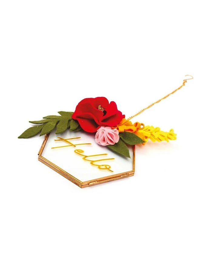 Направи си сам комплект декоративни рамки Graine Creative Deco Cadre Fleuri