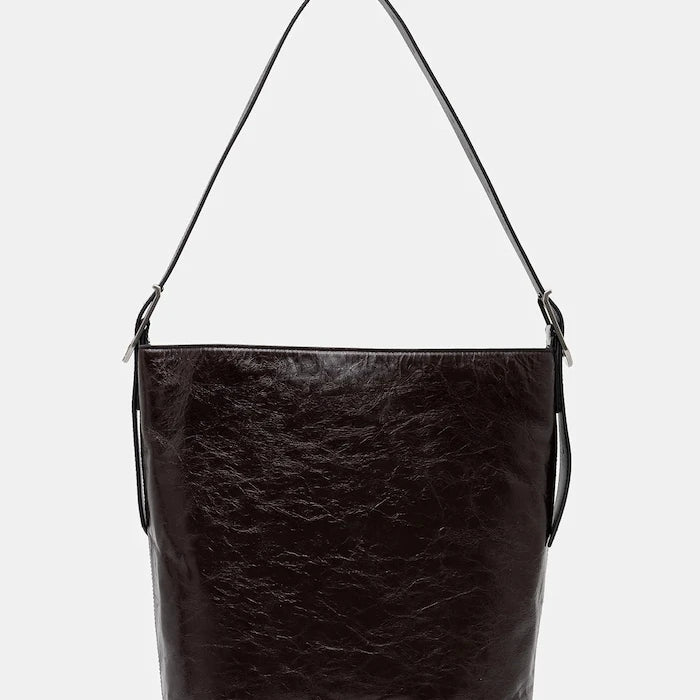 ZADIG&VOLTAIRE JANE HOBO VINTAGE PATENT Deri Çanta