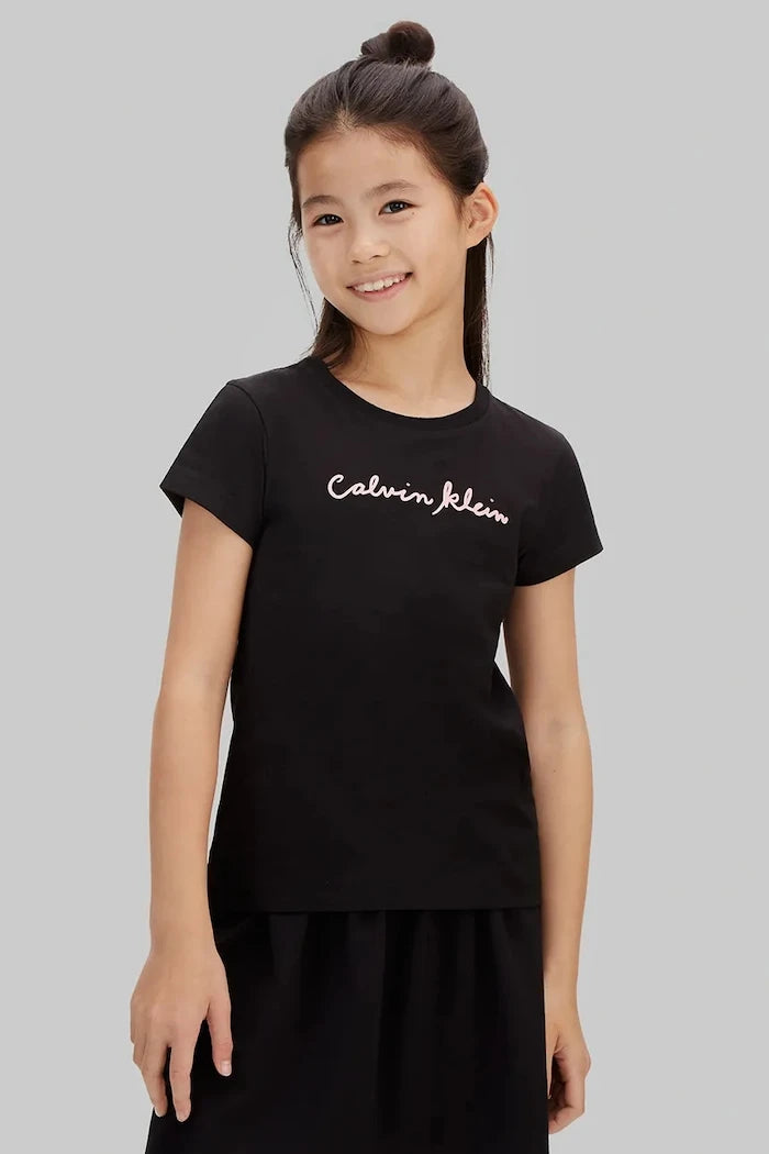 Calvin Klein Jeans Çocuk Pamuklu Tişört