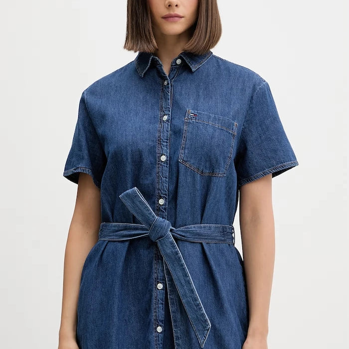 Tommy Jeans рокля от памук