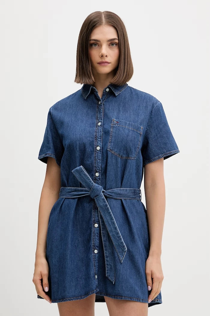 Tommy Jeans рокля от памук