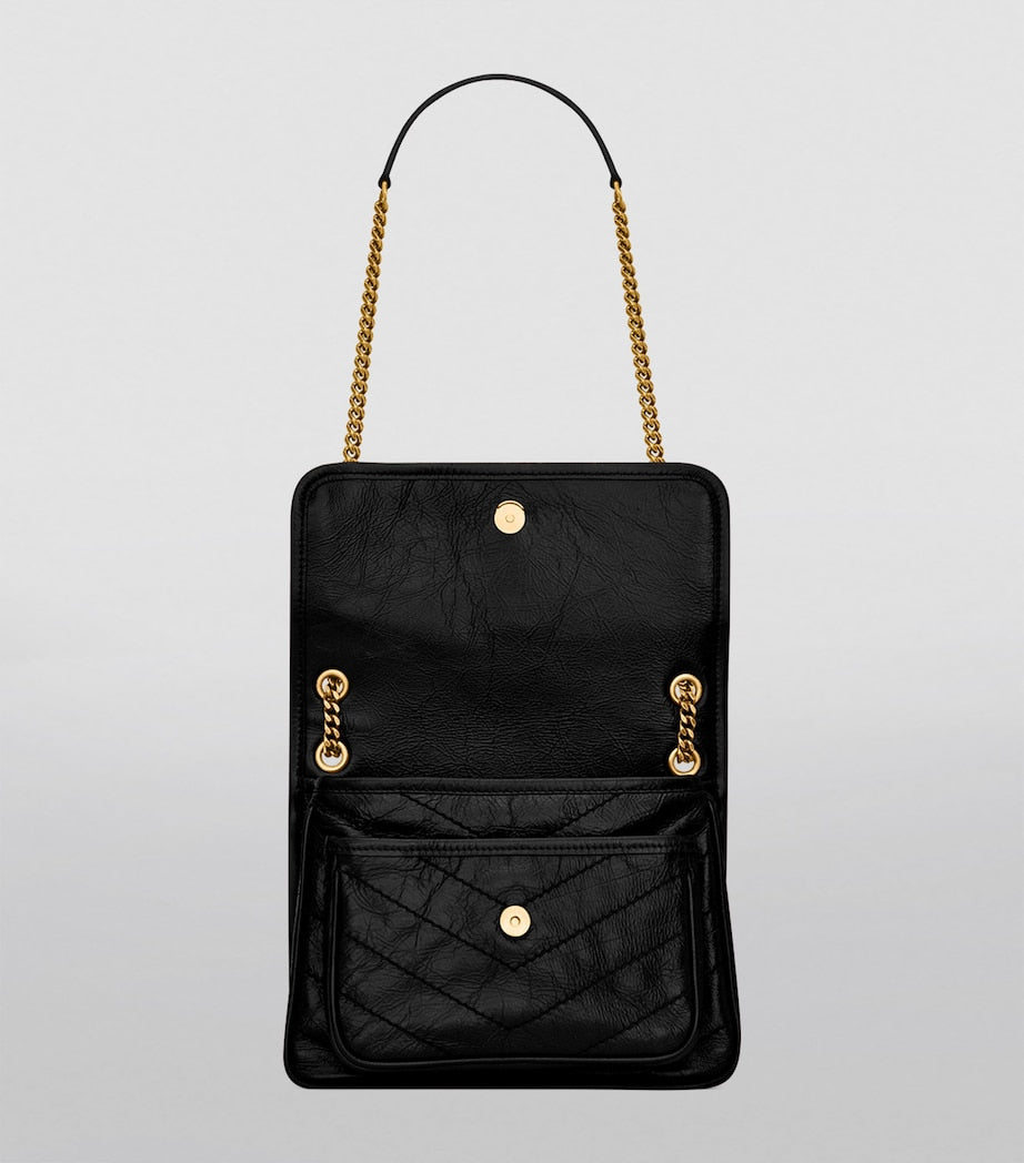 Saint Laurent Black Baby Niki Shoulder Bag