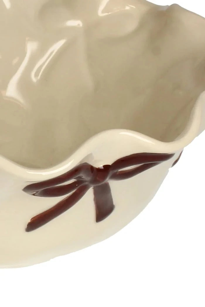 Inne Dekoratif Taş Çömlek Saksı Kapağı 30 x 11 cm