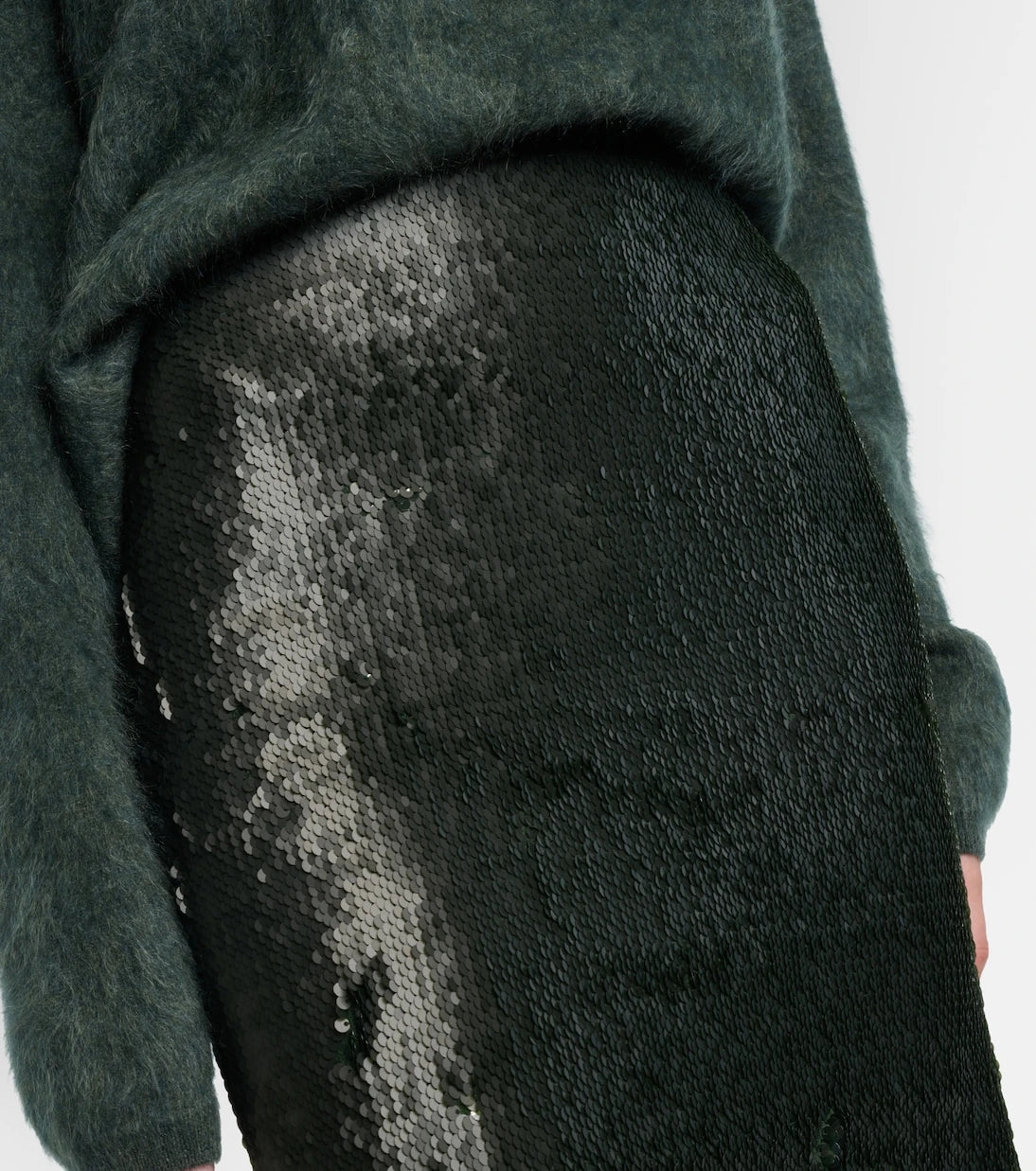 Emilia Wickstead - Bethan sequined pencil skirt