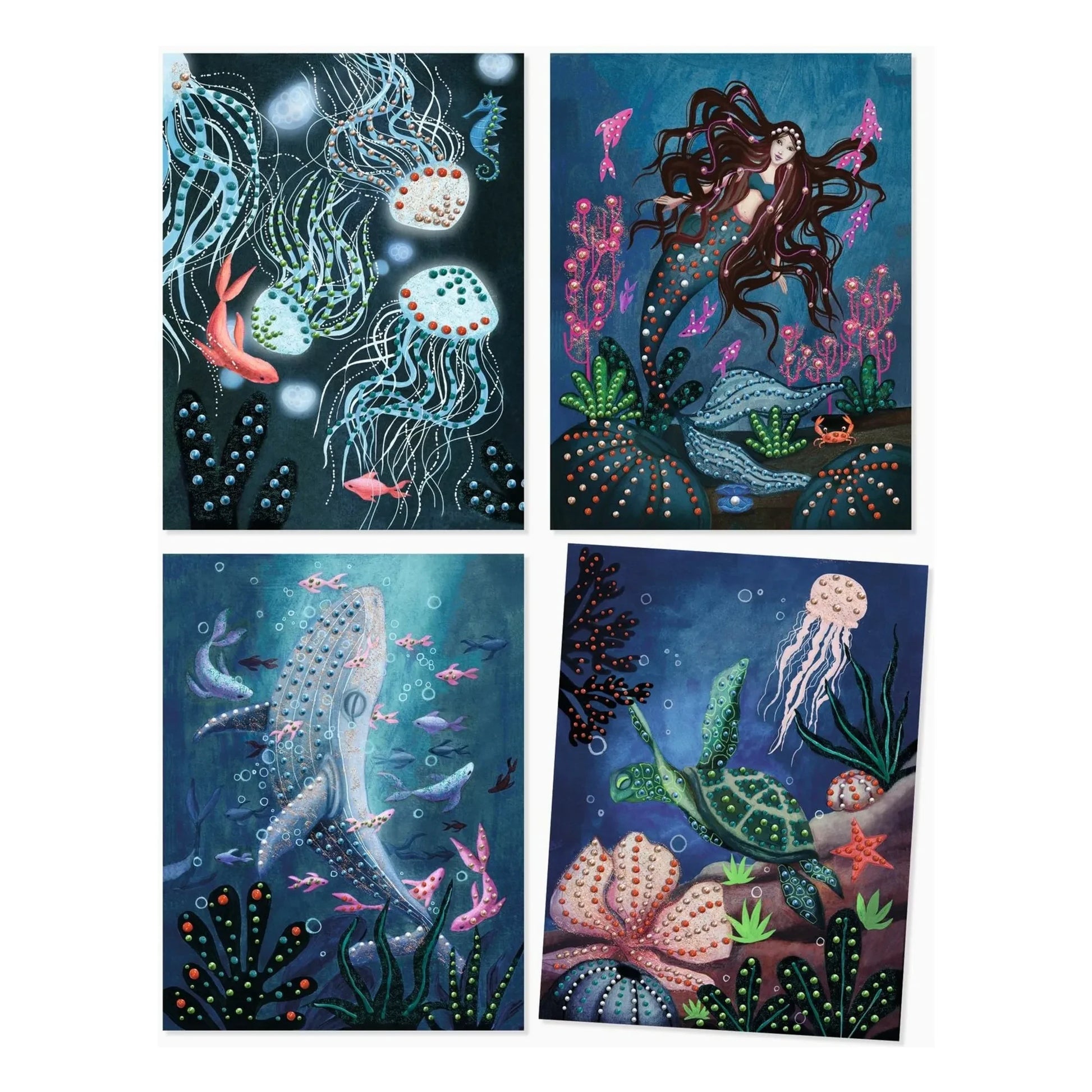 Djeco - Abysses 3D painting set