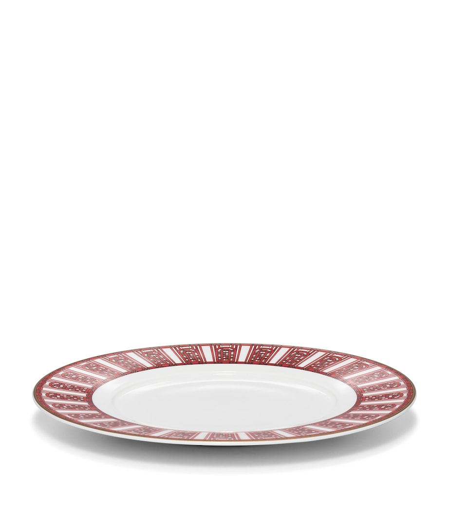 Set of 2 Arcadia Red Dessert Plates (21cm)