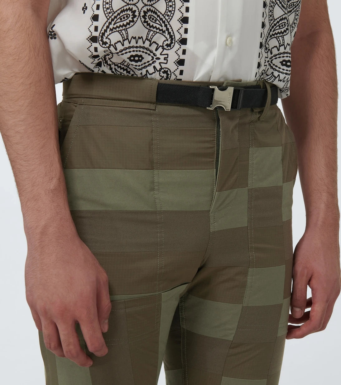 Sacai - Hank Willis Thomas Solid Mix pants