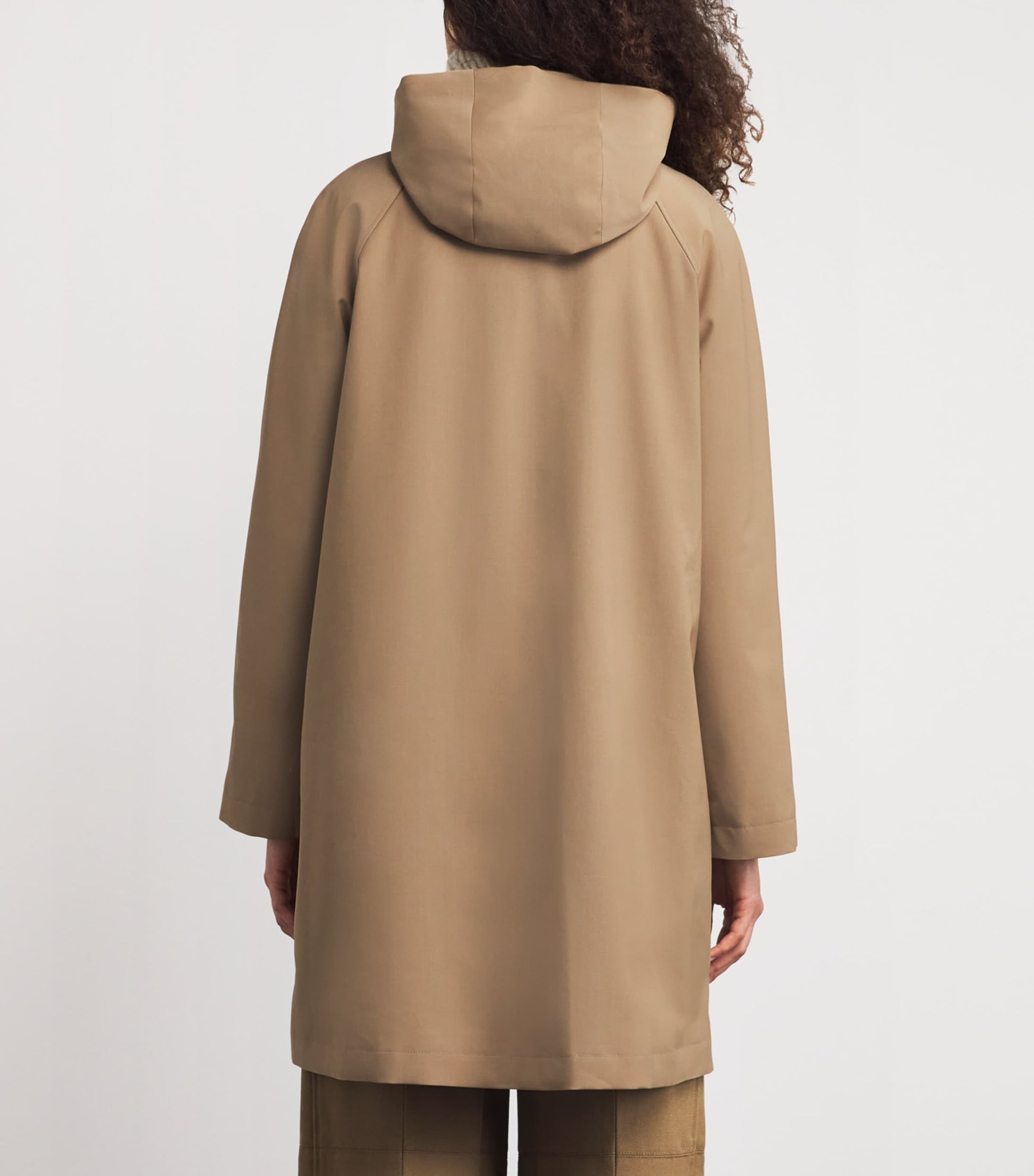 Eleventy Beige Hooded Parka