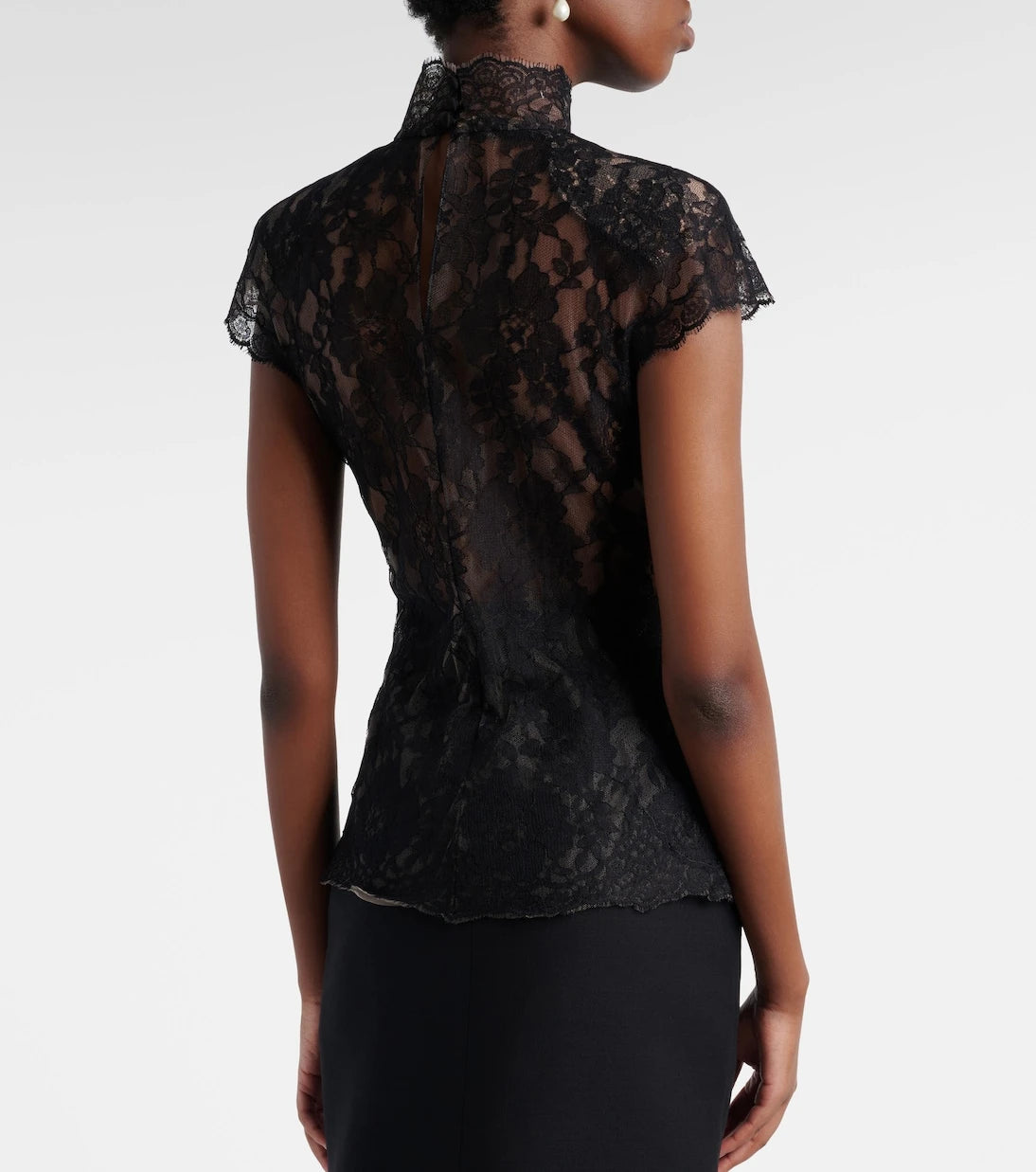 Valentino - Cotton-blend top