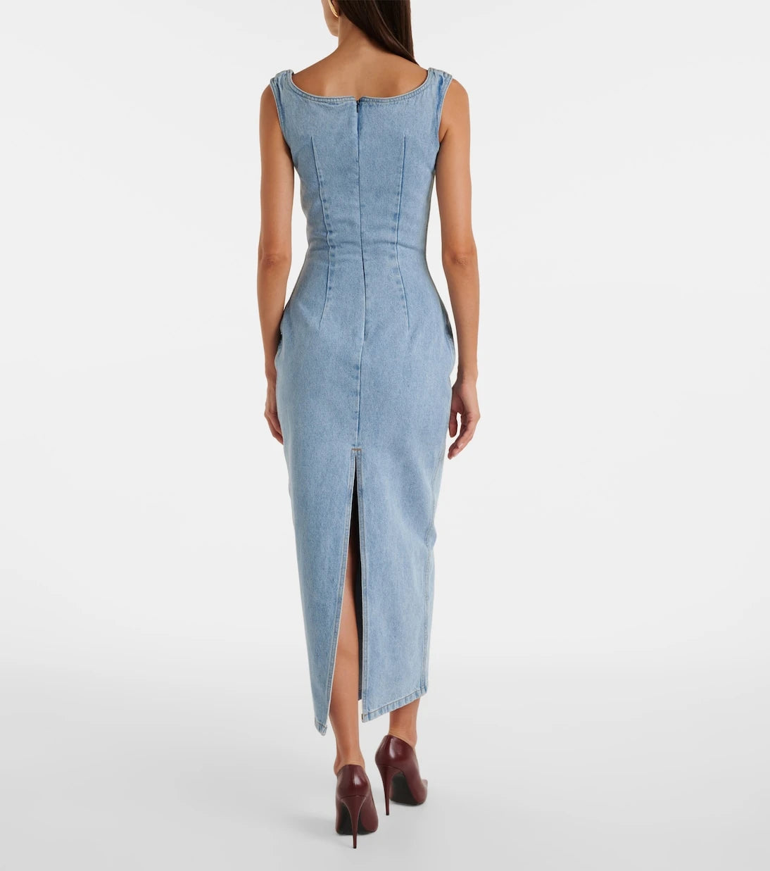 Magda Butrym - Denim midi dress