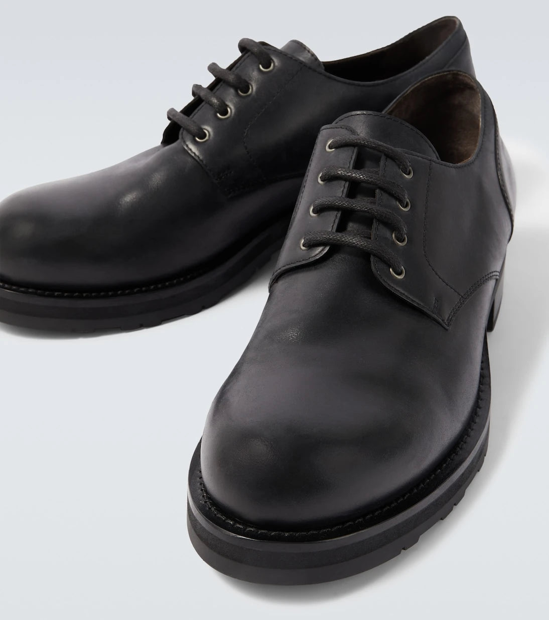 The Row - Leather Derby shoes