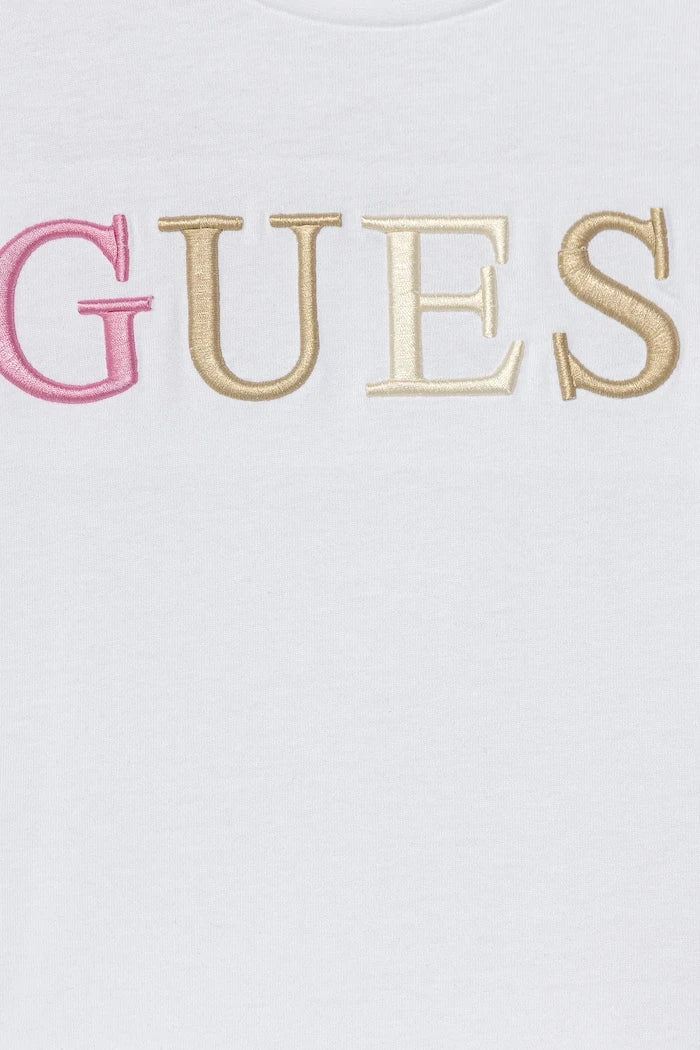 Детска памучна тениска Guess