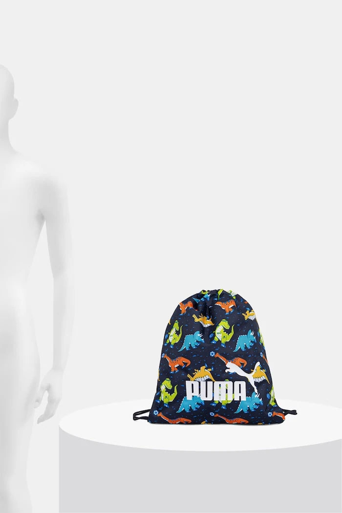 Puma çocuklar için sırt çantası tipi çanta PUMA PHASE AOP Small Gym Sack