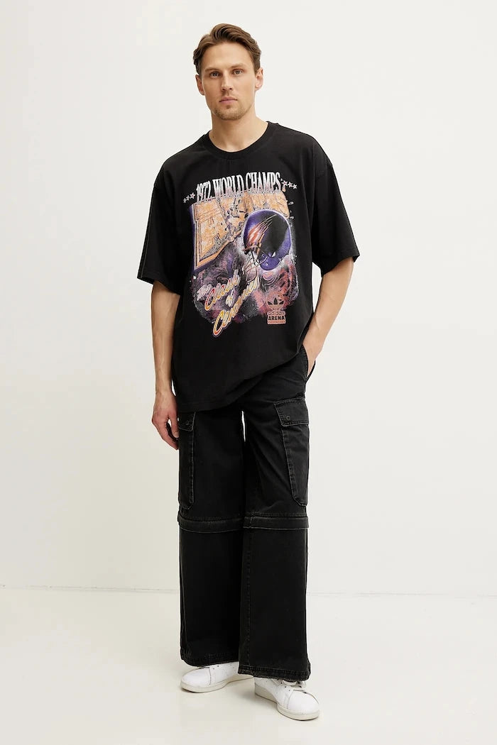 Памучна тениска adidas Originals GRAPHIC SS TEE