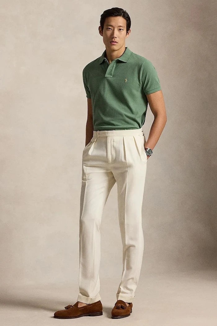 Polo Ralph Lauren Erkek Pamuklu Yakalı Tişört