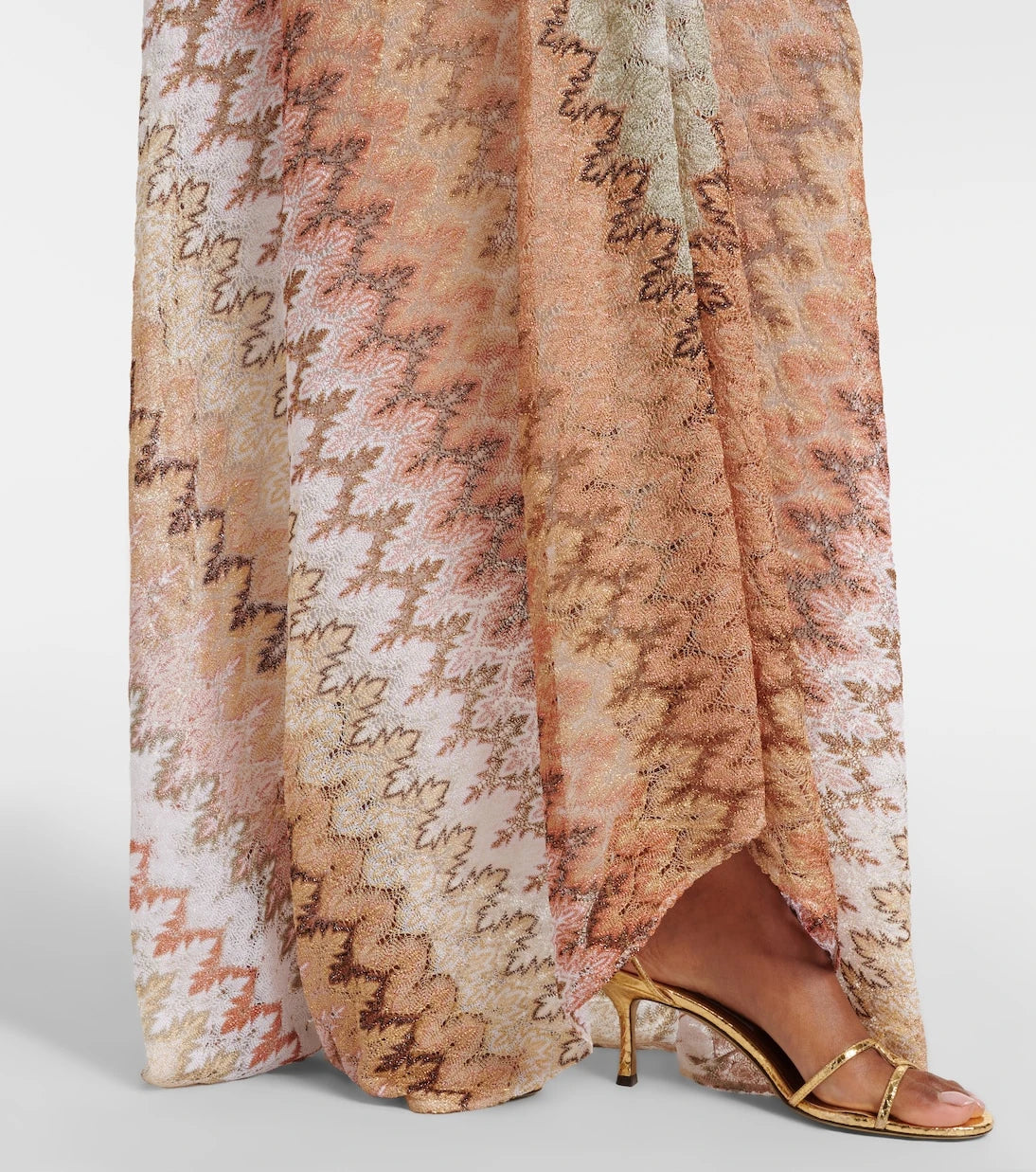 Missoni - فستان ماكسي لاميه