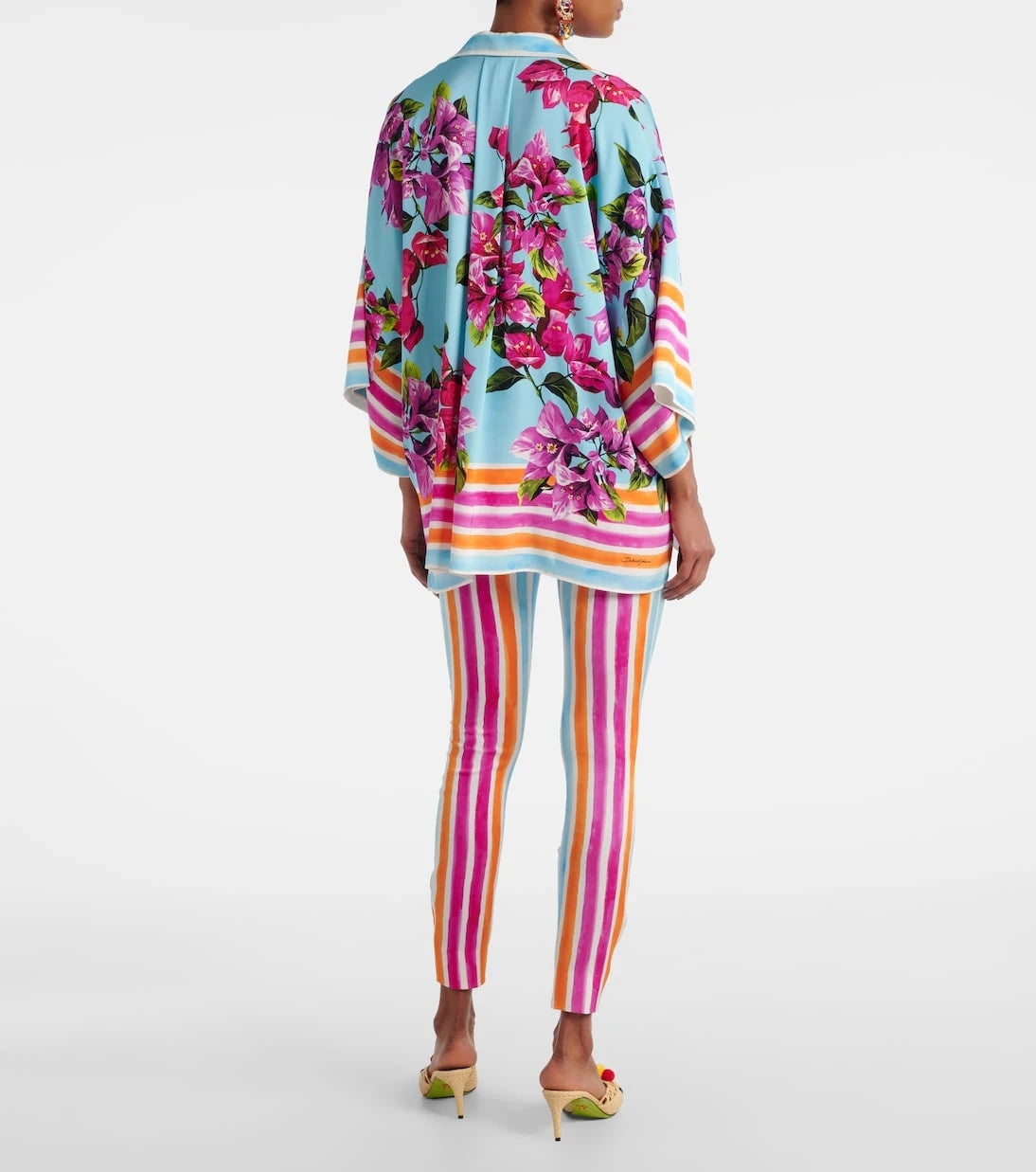 Dolce&Gabbana - Printed silk-blend shirt