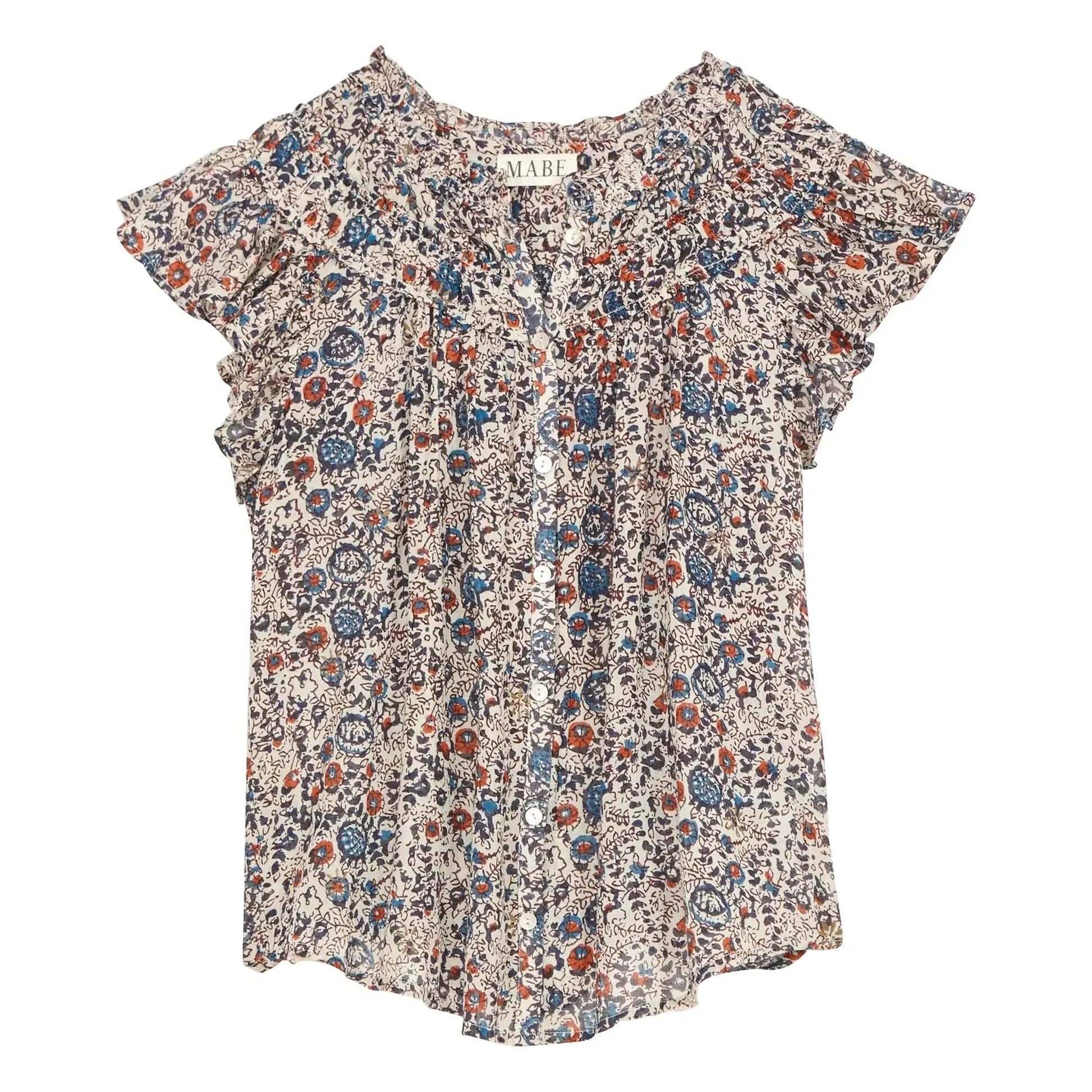 M.A.B.E. - Cass blouse | Indigo
