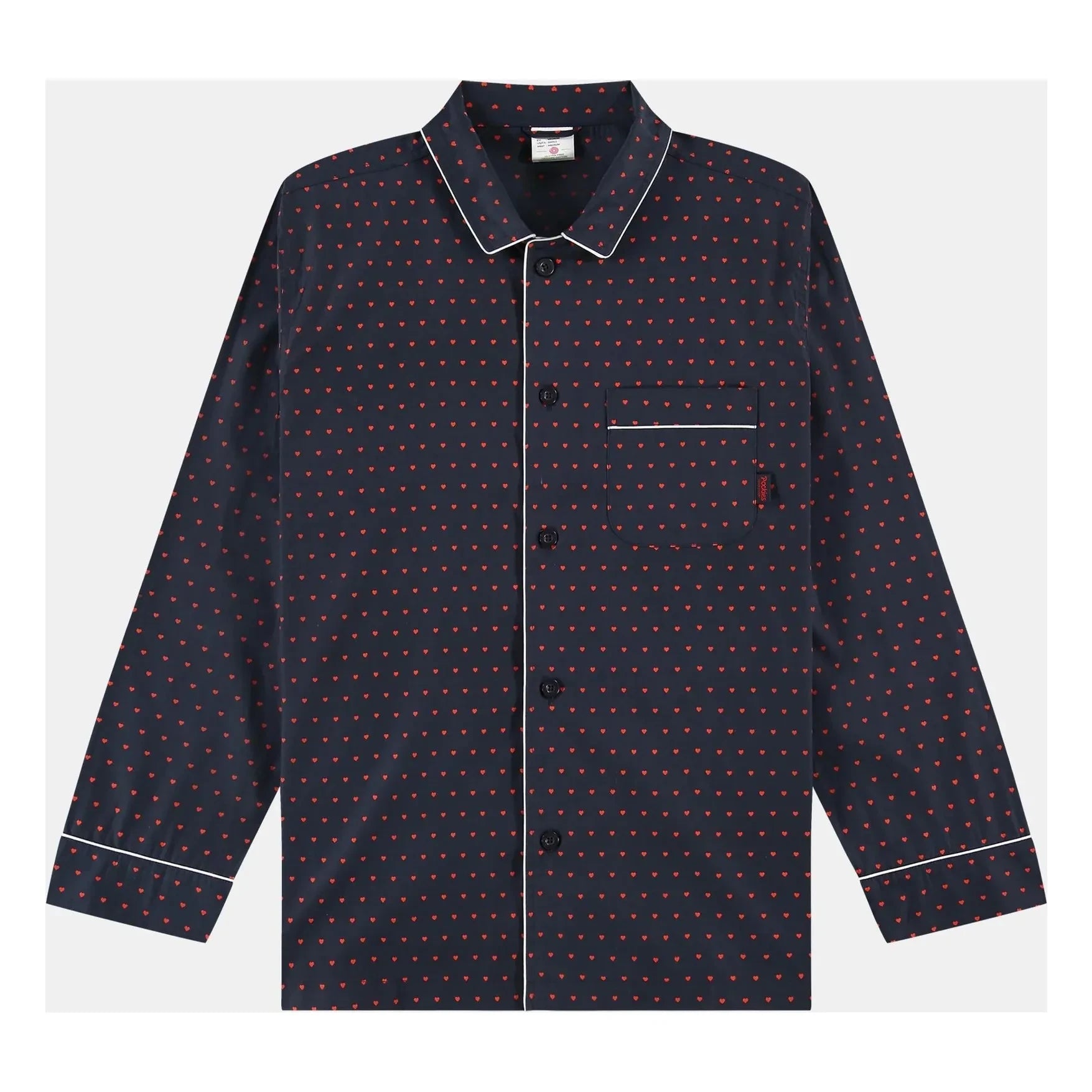 Pockies - Luv Pyjama Shirt | Navy blue