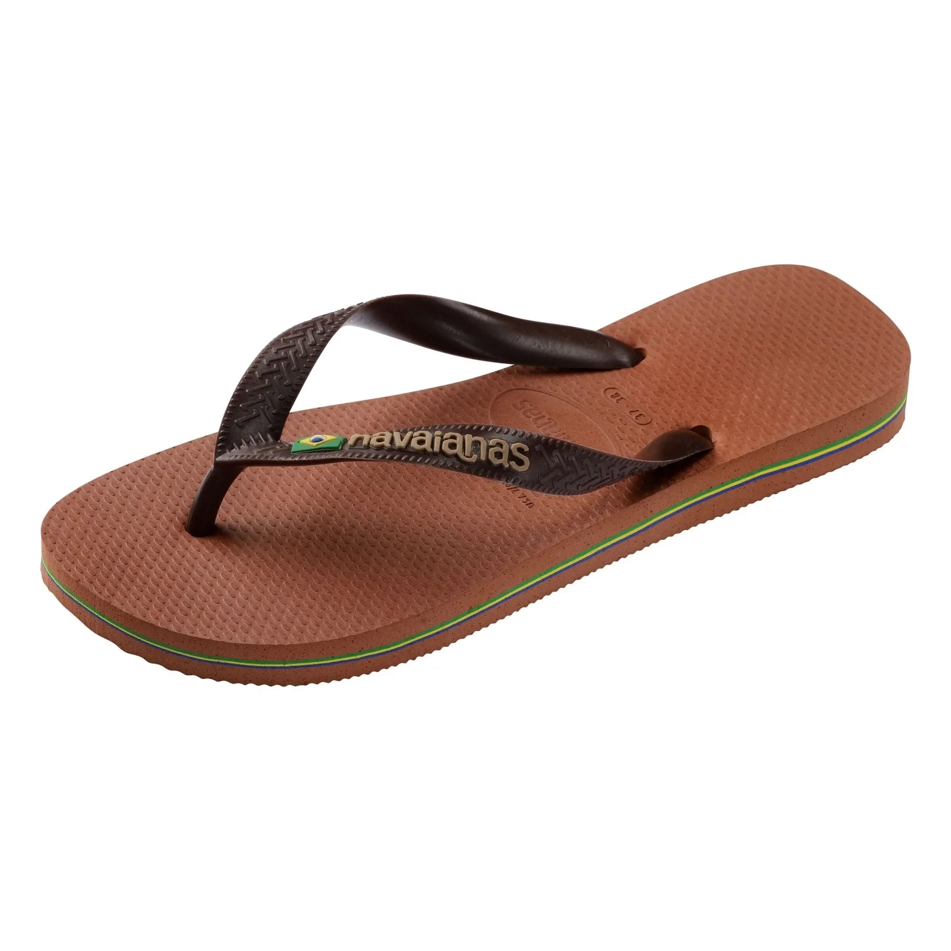 Havaianas - Brasil Logo flip-flops | Brown