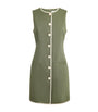 Veronica Beard Green Whistler Mini Dress