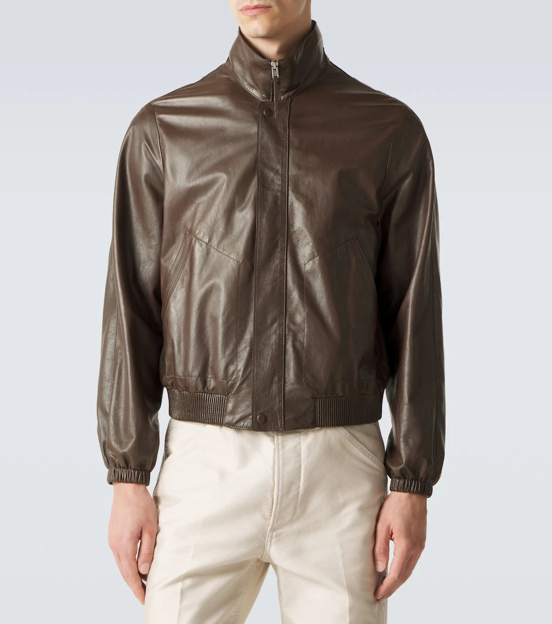 Tom Ford - Leather blouson jacket