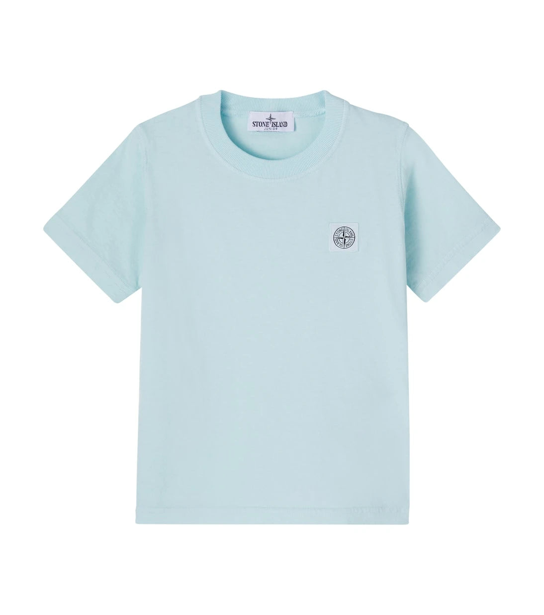 Stone Island Junior - تيشيرت قطني بشعار البوصلة