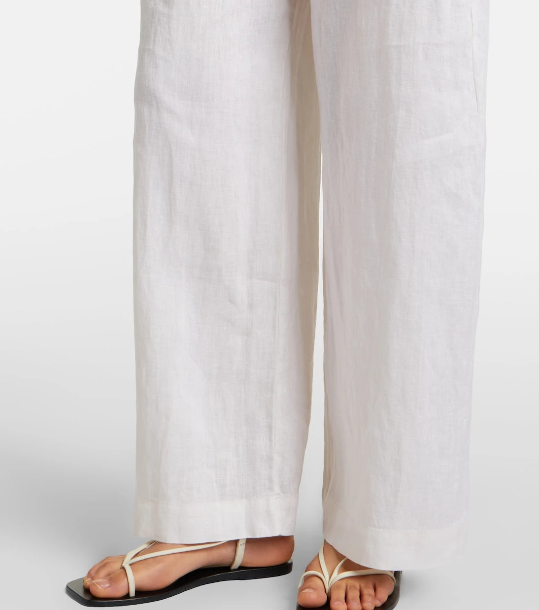 Velvet - Stephanie linen wide-leg pants