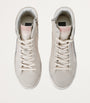 Golden Goose Multi Leather Slide High-Top Sneakers