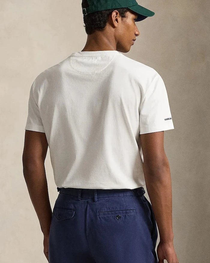 Polo Ralph Lauren erkek pamuklu Wimbledon tişört