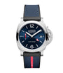 Panerai Stainless Steel Luminor Quaranta BiTempo Luna Rossa Watch 40mm