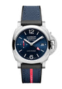 Panerai Stainless Steel Luminor Quaranta BiTempo Luna Rossa Watch 40mm
