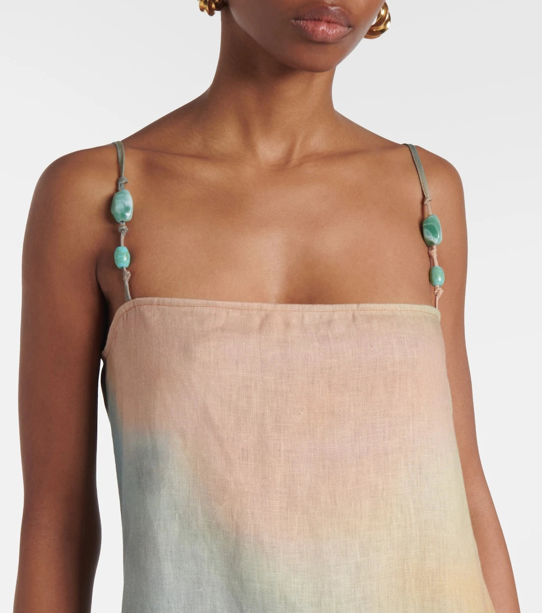 Staud - Linen maxi dress