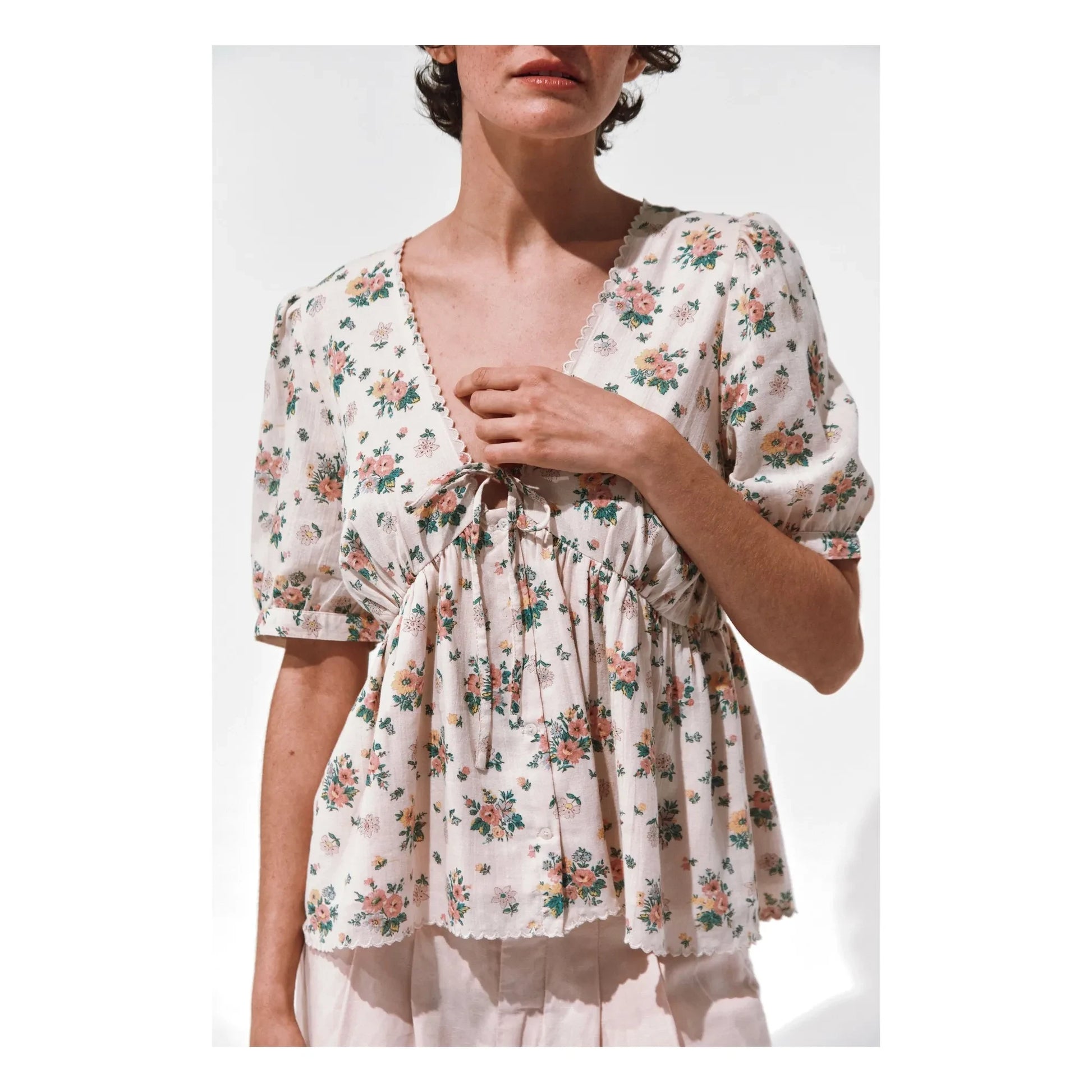 Emile et Ida - Borica blouse | Ecru