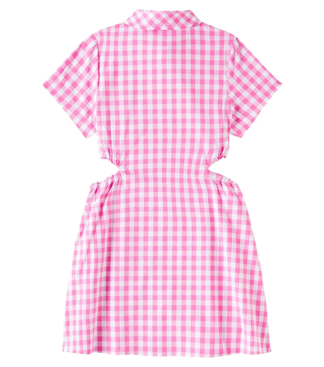 Moschino Kids - Gingham cotton-blend dress