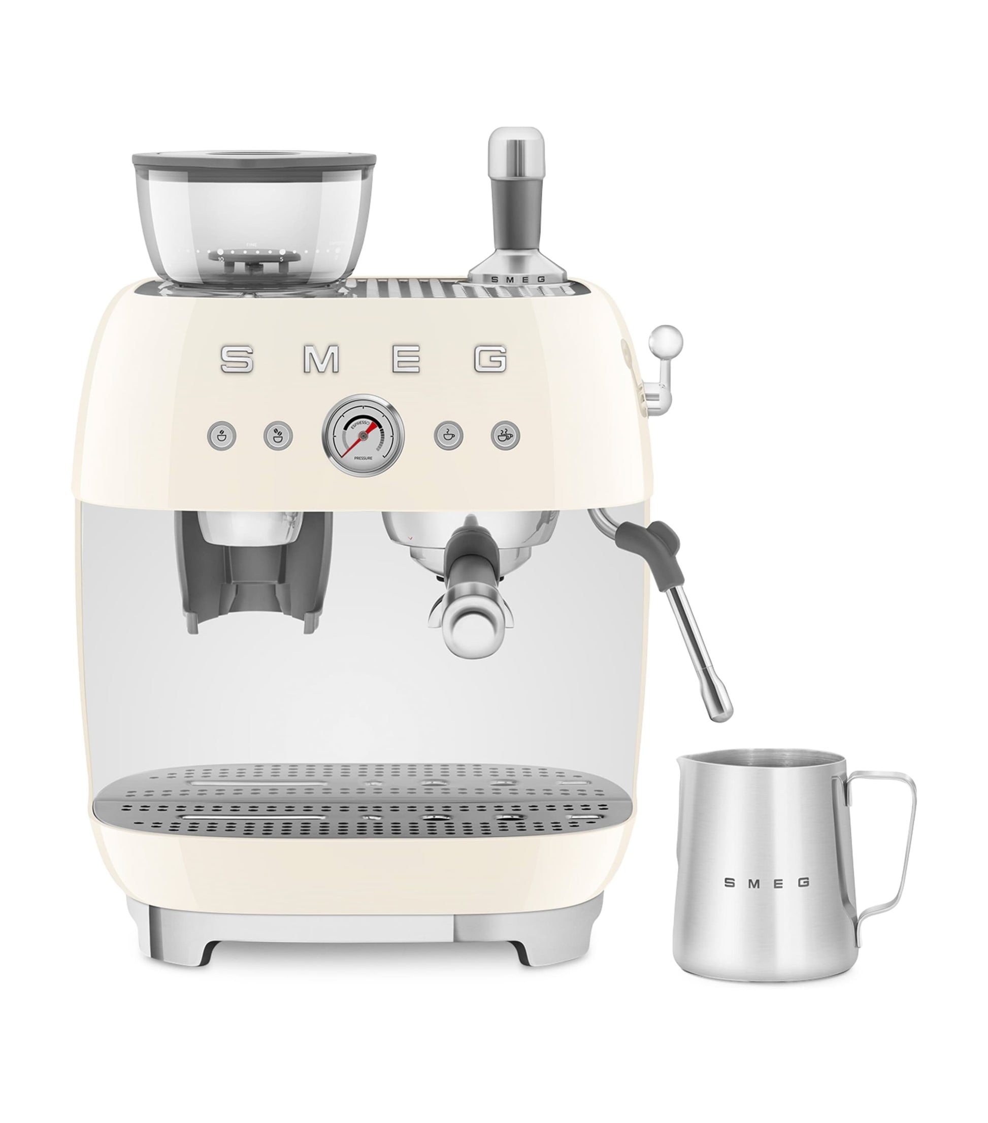 Smeg EGF03CRUK Espresso Coffee Machine with Grinder
