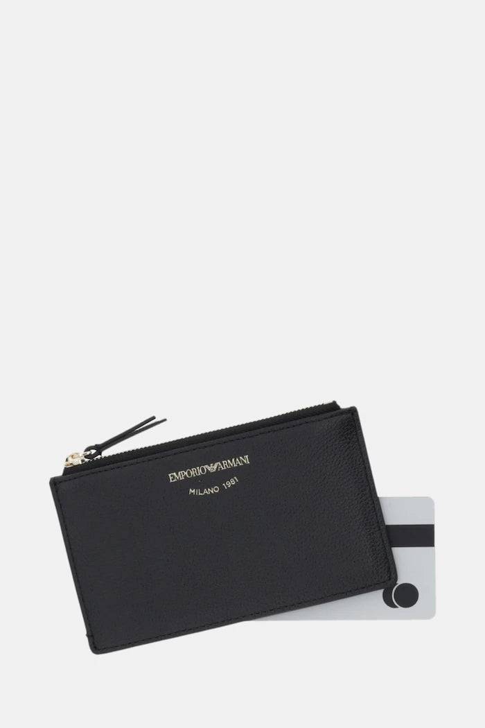 Emporio Armani портфейл дамски от кожа