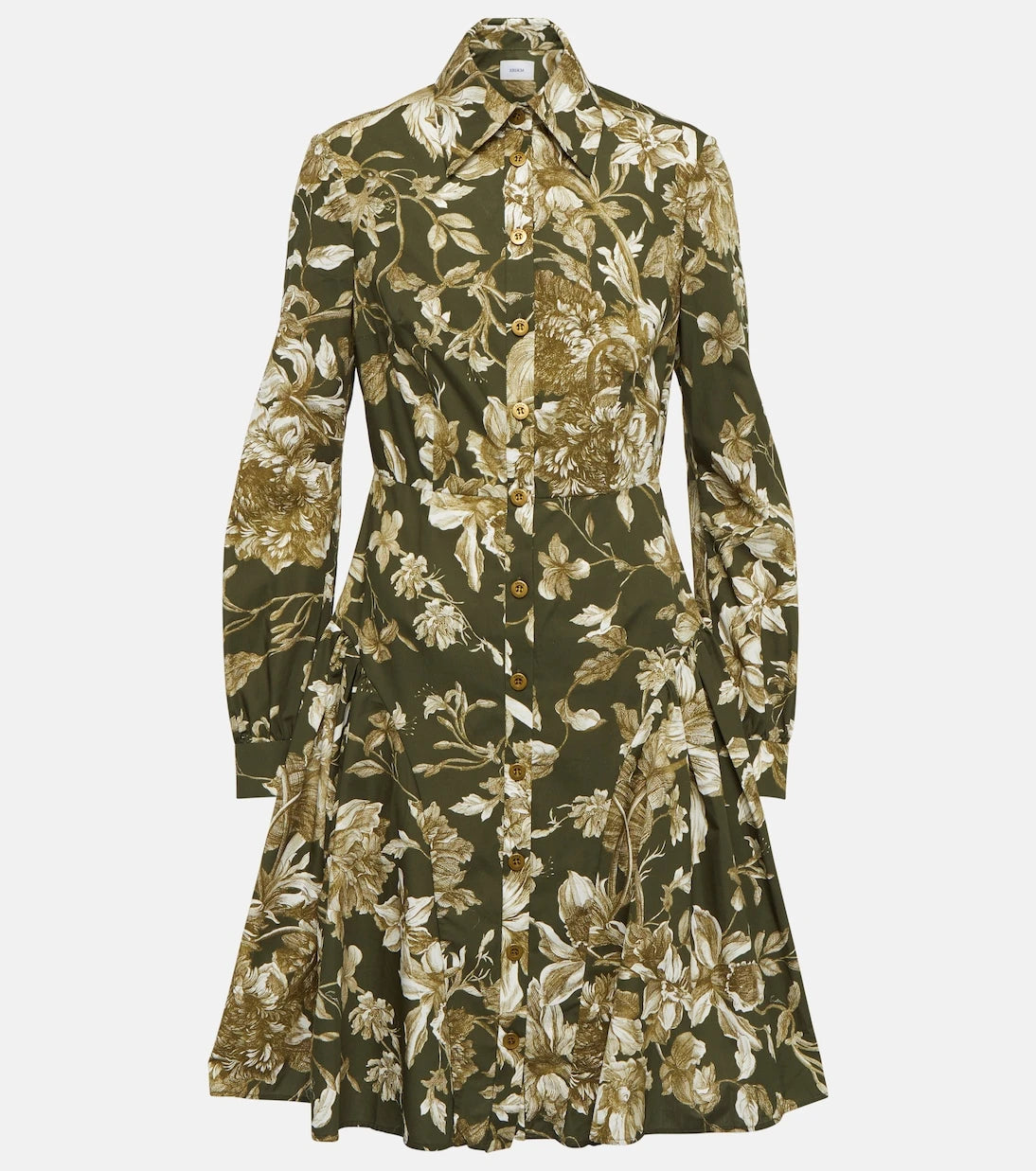 Erdem - Apolonia cotton shirt dress